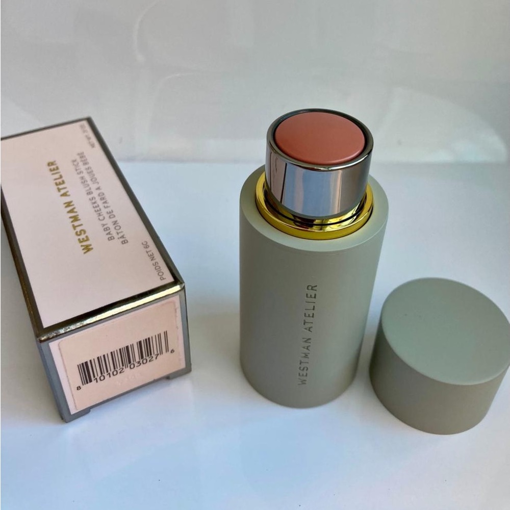 Westman Atelier- Baby Cheeks Lip + Cheek Cream Blush Stick “Minette”